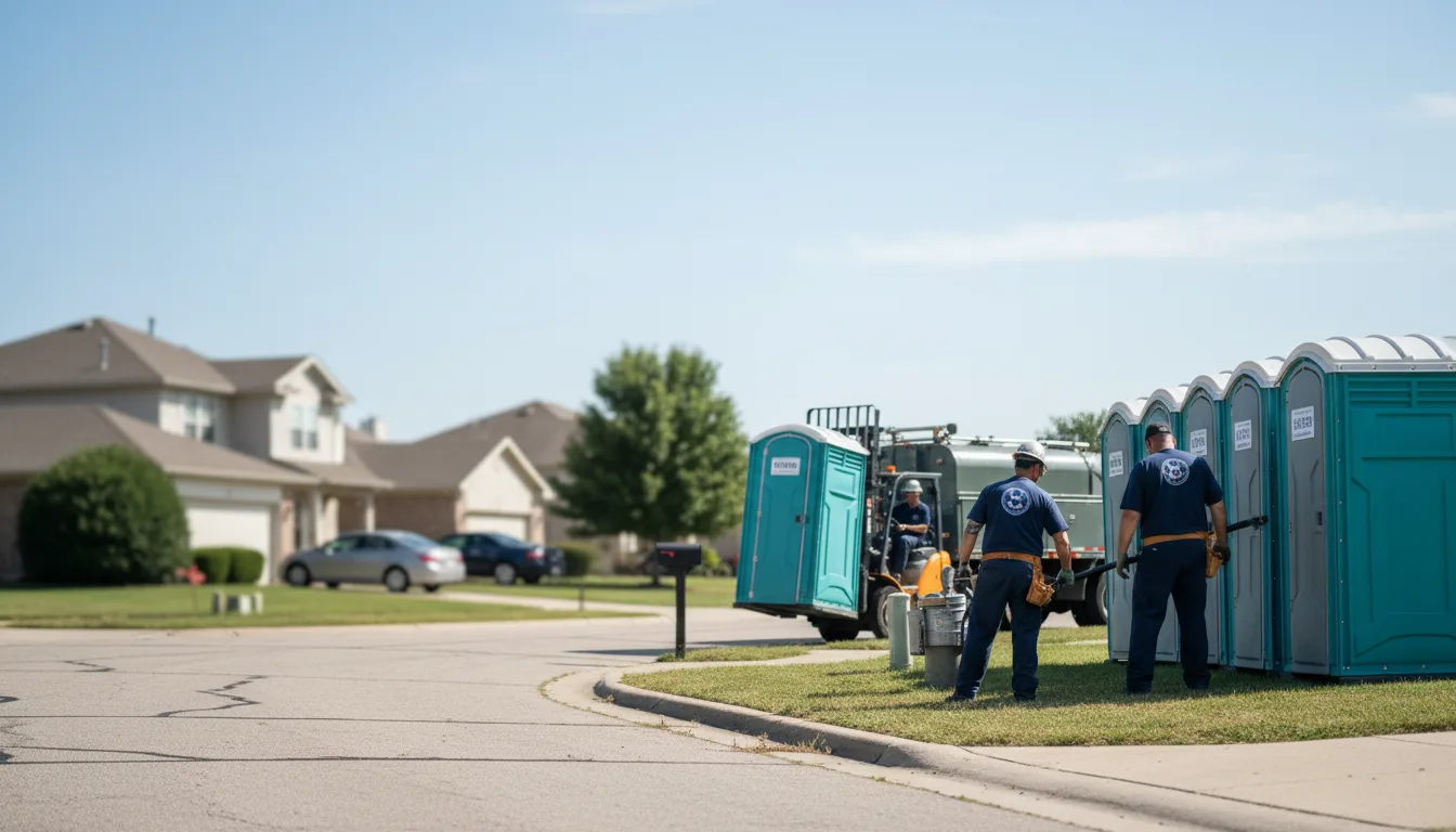 Porta Potty Rental in Lueders, TX near me